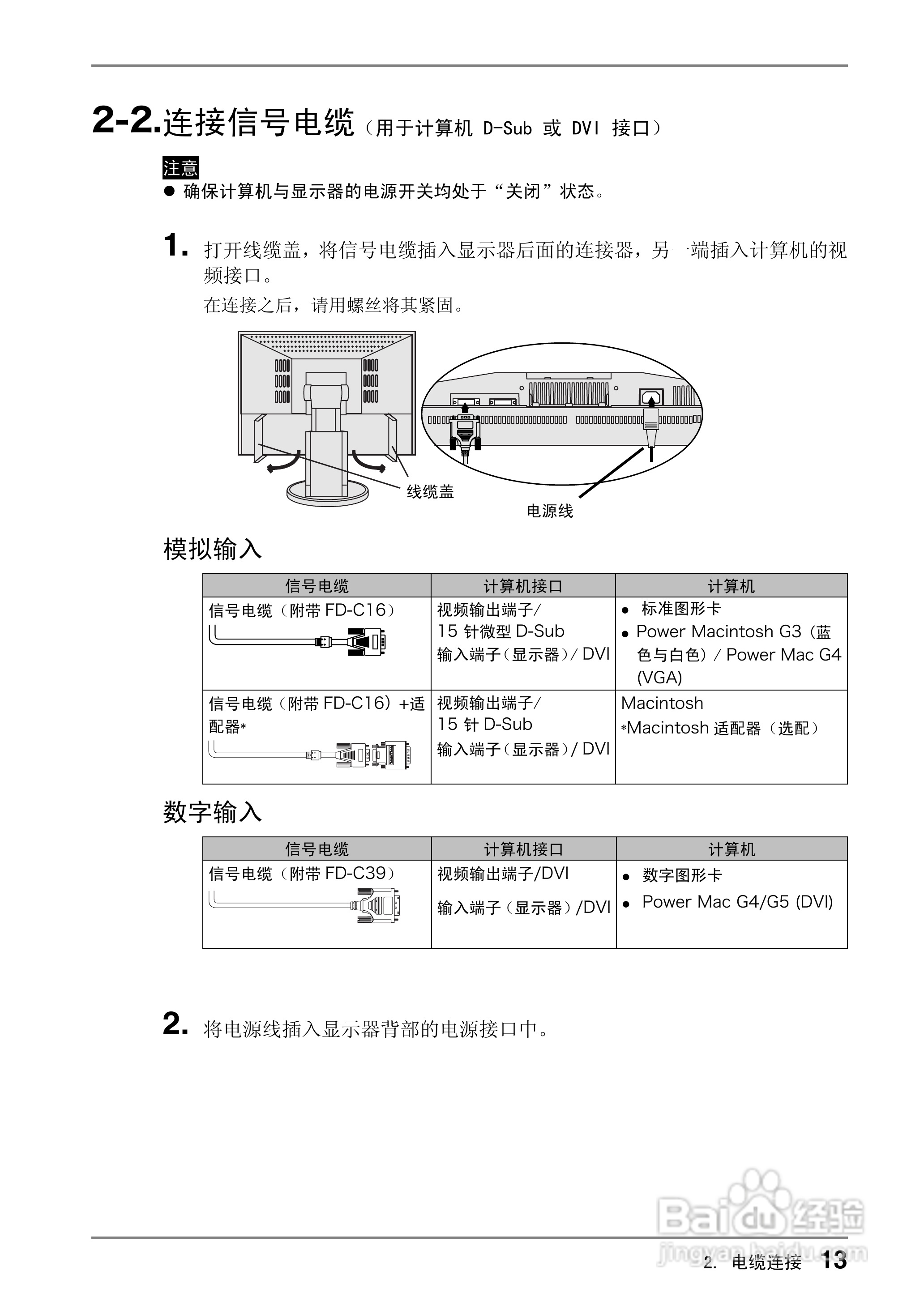 EIZO CG220测定彩色液晶显示器用户说明书:[2]