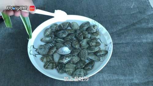 炒花甲怎么做？