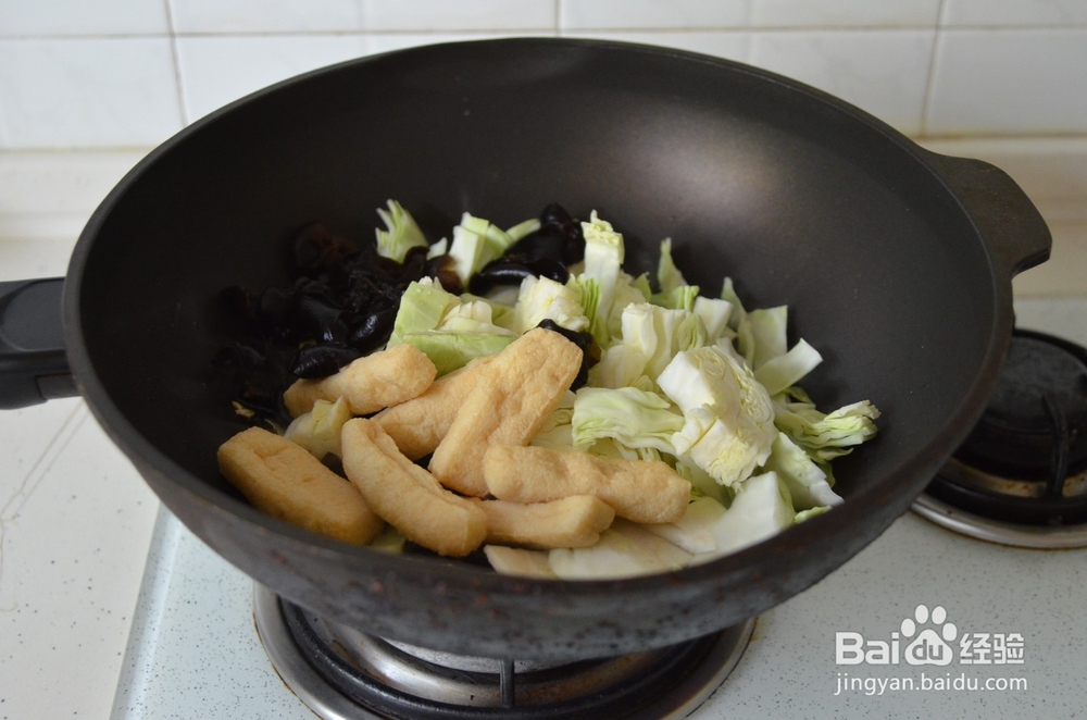 豉香蒜茸卷心菜