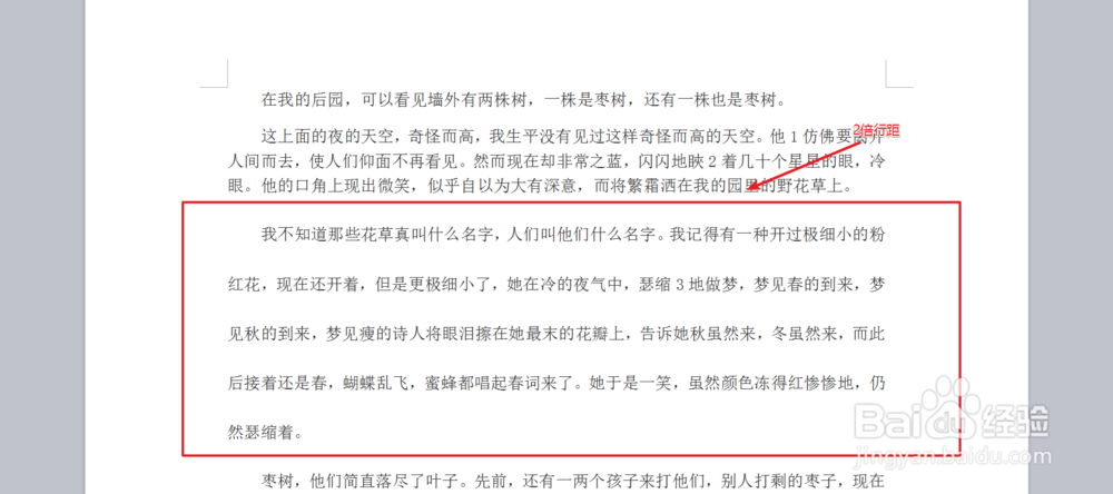 WPS文字如何调整行间距【图文】