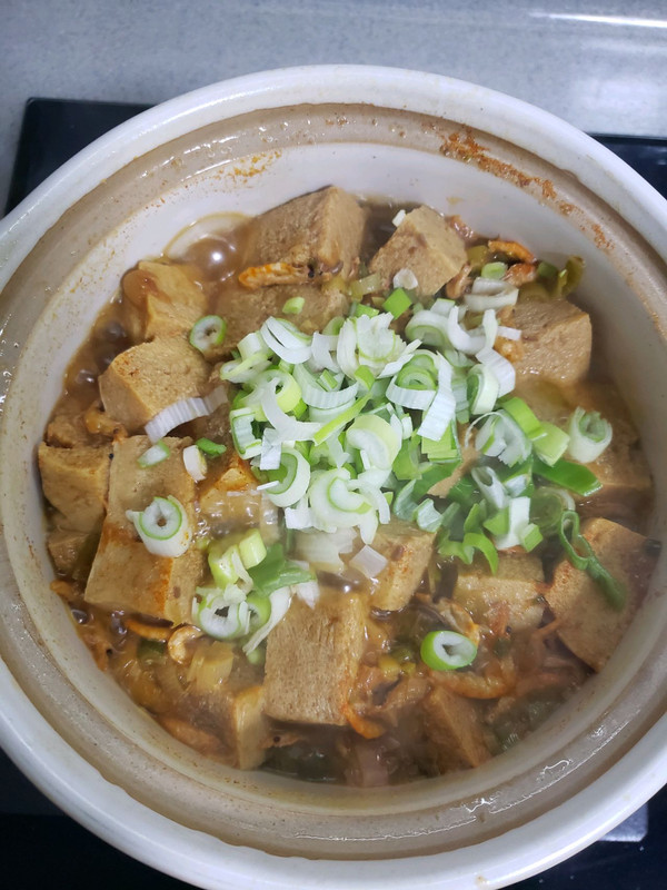 酱香磷虾冻豆腐