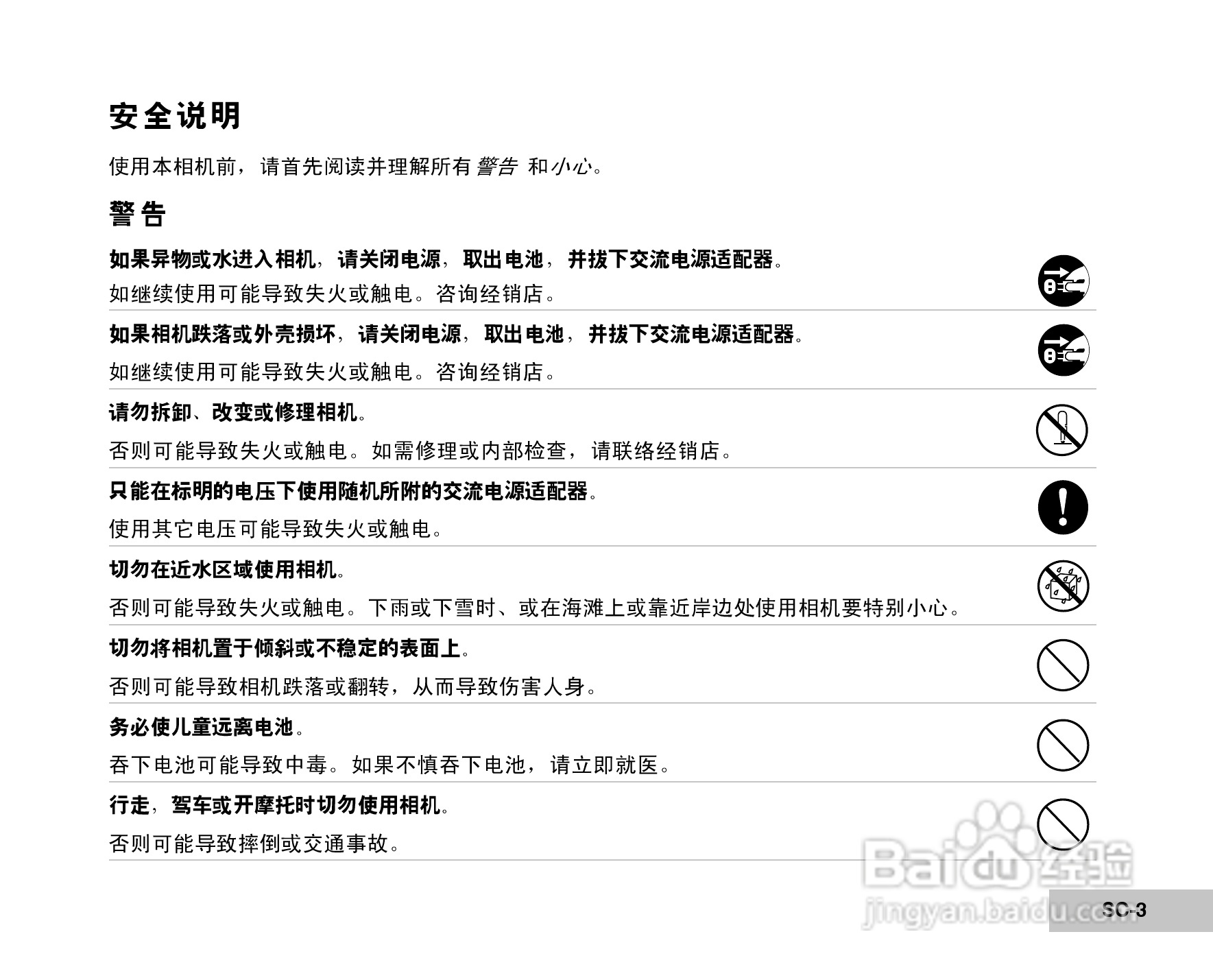 拍得丽 DC-87型数码照相机说明书:[1]