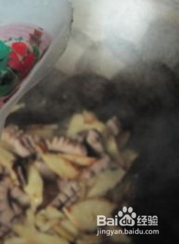 冬笋炒腰花的做法
