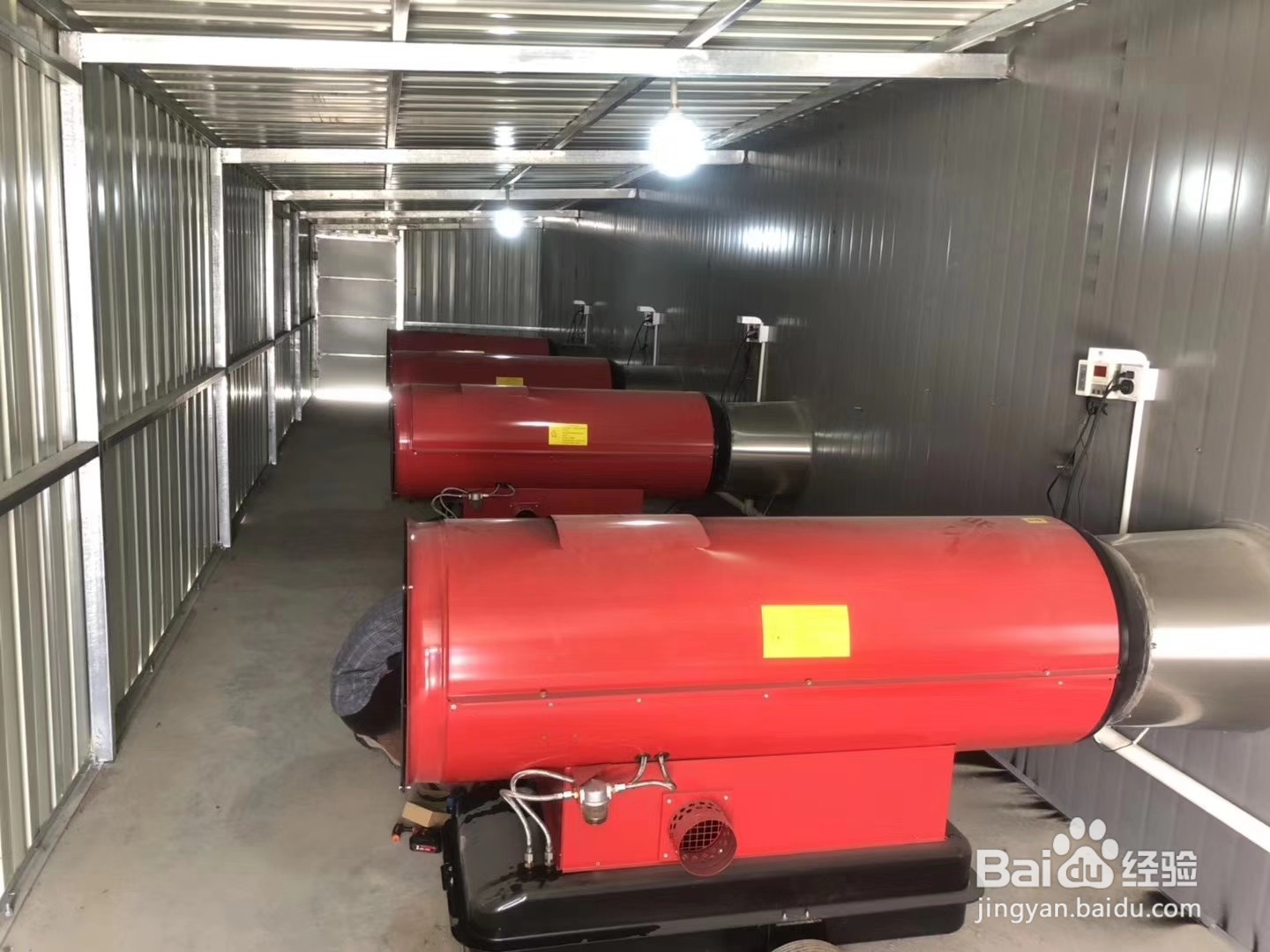 非洲猪瘟猪场车辆高温杀菌的烘干房应用加热器