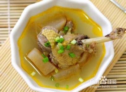 酸萝卜老鸭汤，很好吃
