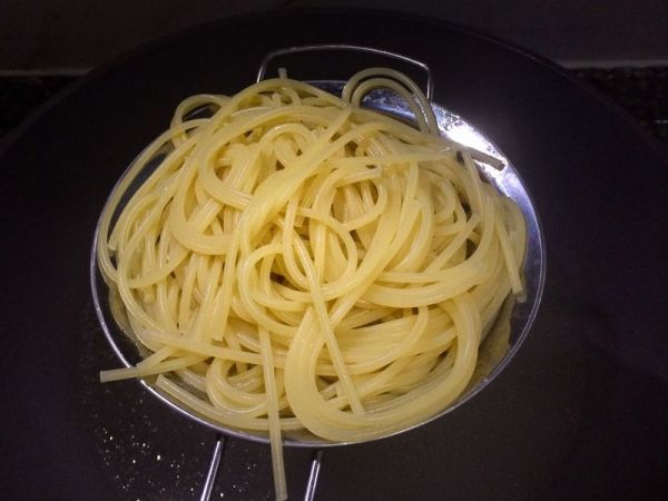 培根橄榄菜意面