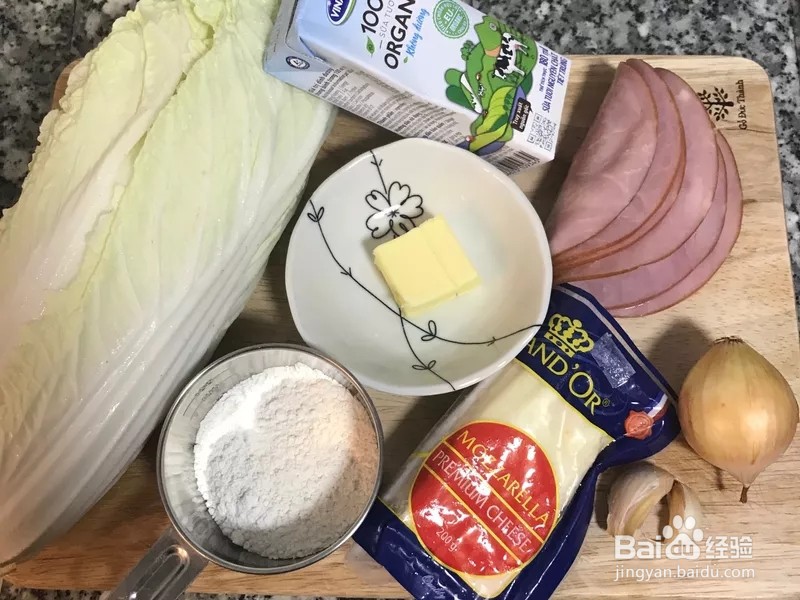 奶油焗白菜的做法