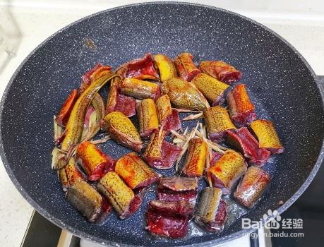 家庭自制红烧黄鳝