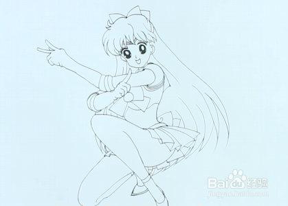 爱野美奈子怎么画