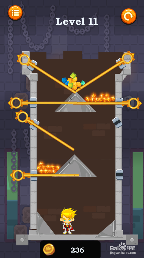 怎样通过Caio Hero Rescue的Level 11？