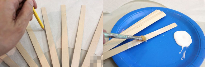 DIY手工和风折扇教程