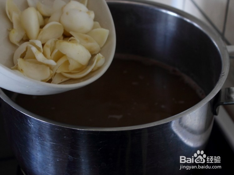 绿豆百合汤的做法