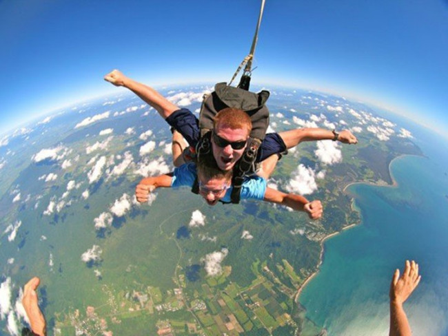 世界上最高的跳伞记录是多少