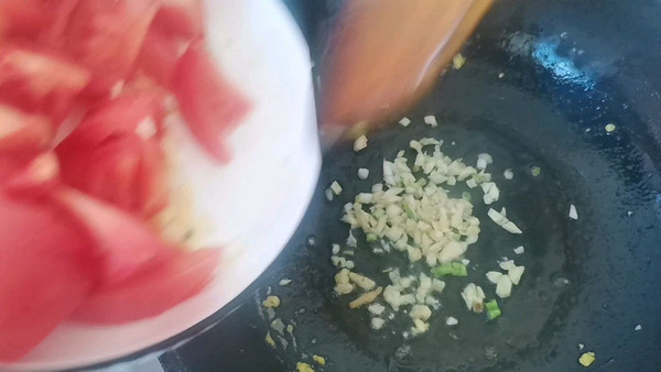 番茄鸡蛋意大利面