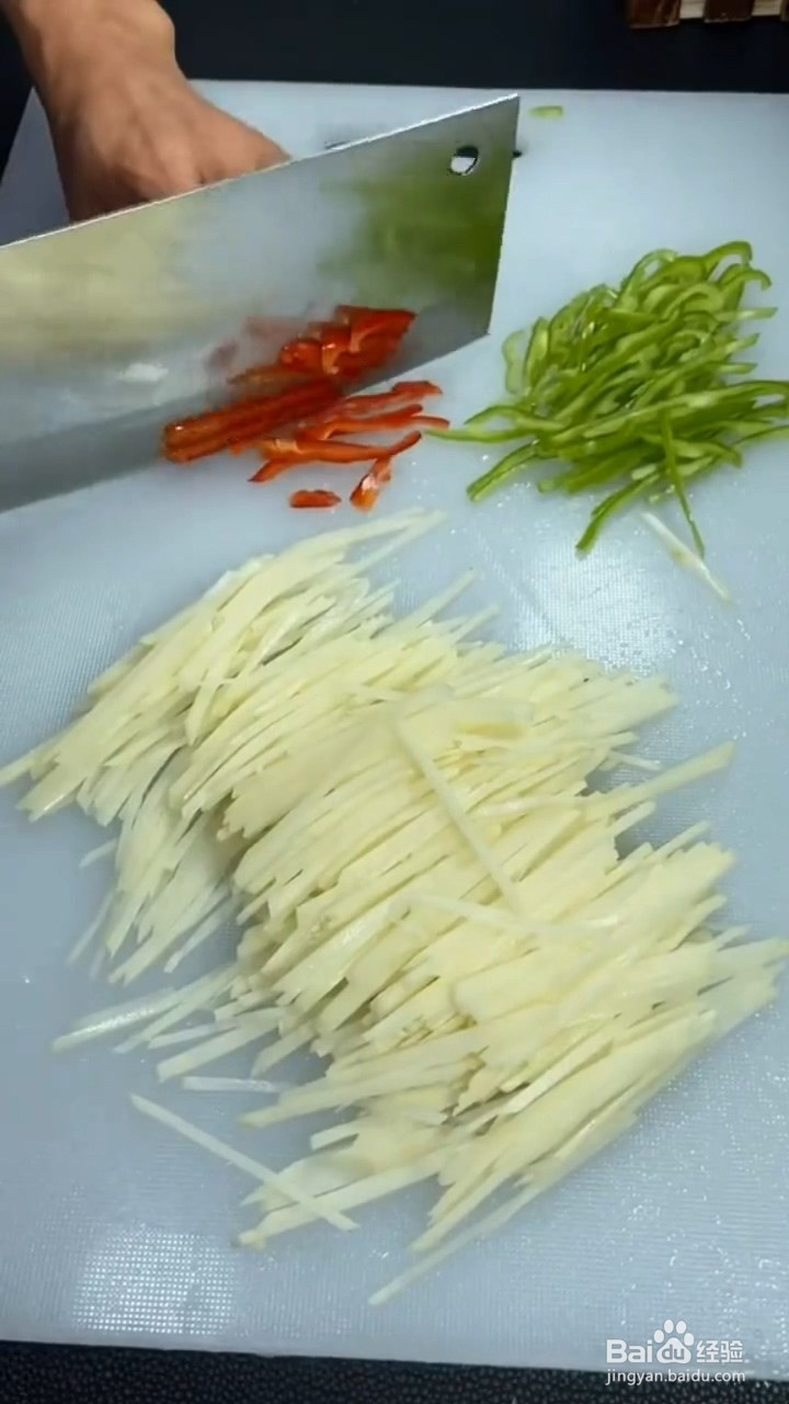 怎样做清脆又好吃下饭的土豆丝