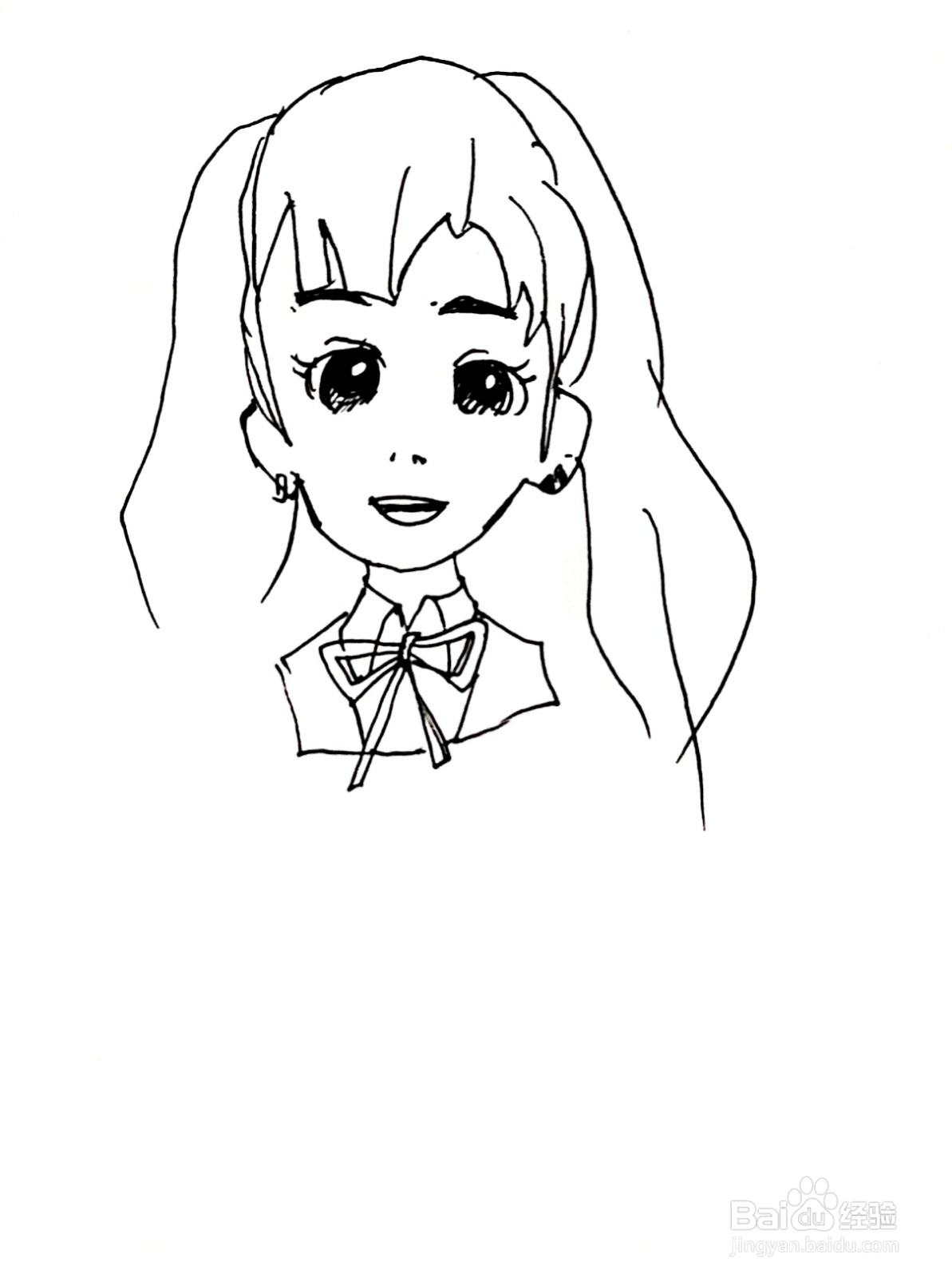 《菲梦少女》系列之超级夏玲简笔画
