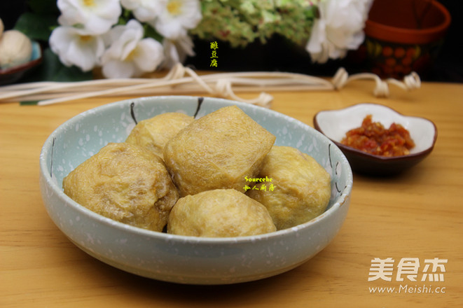 客家素酿豆腐