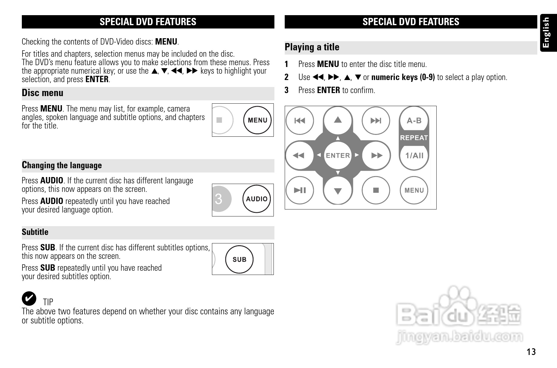 飞利浦PET722便携式DVD播放机说明书