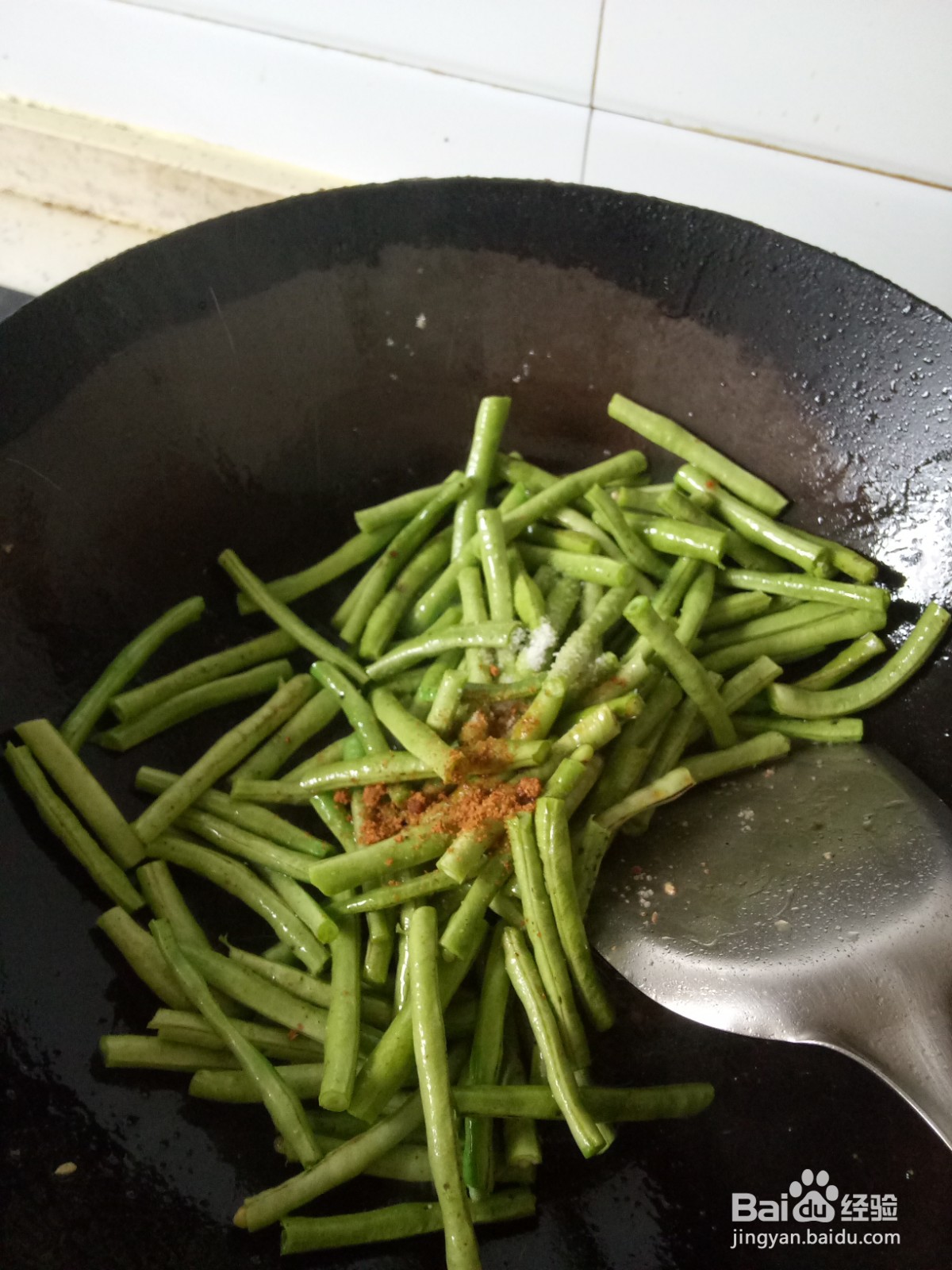 西红柿豆角炒鸡胸肉