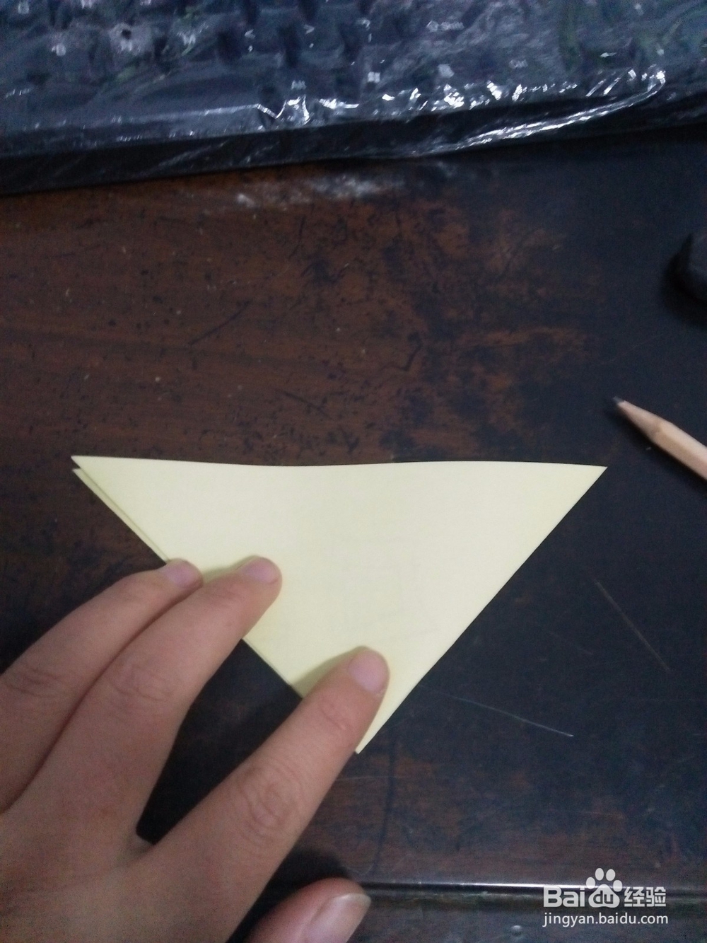 如何剪纸手帕手绢团花(四)