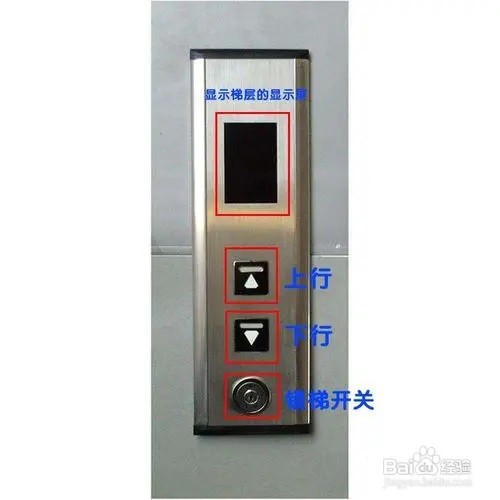 电梯的按钮使用与图解图片