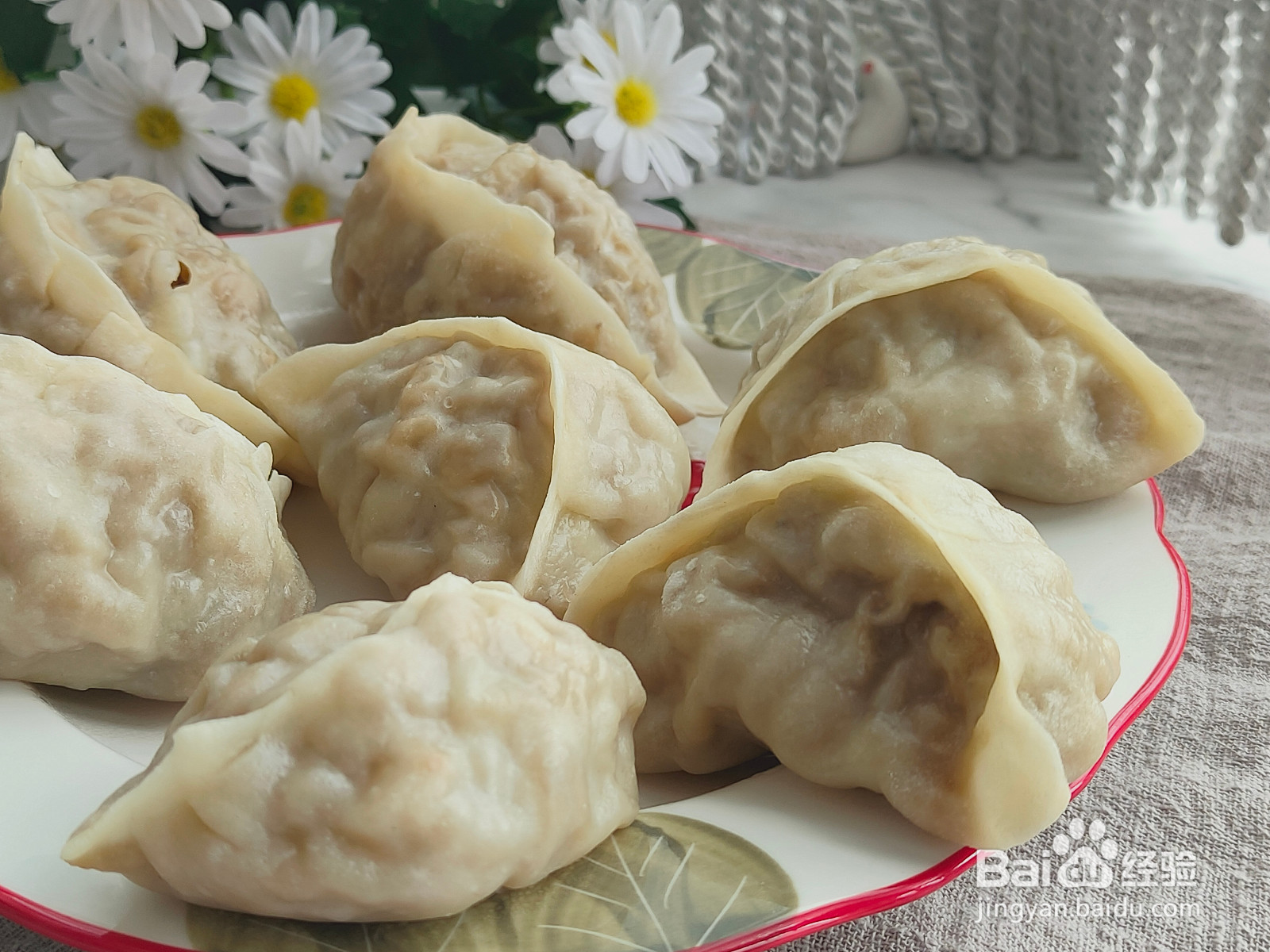 茄子素包子的做法