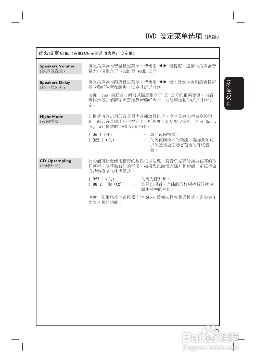 飞利浦HTS3110播放机使用说明书:[2]