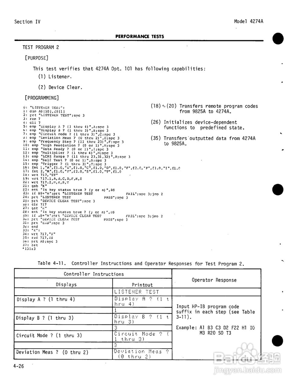 HP4274A分析仪用户使用手册:[4]