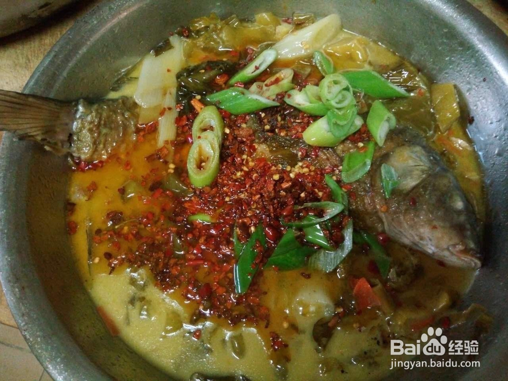 川菜酸菜鱼的做法
