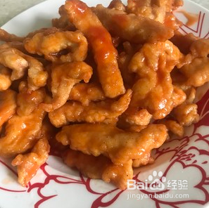 糖醋里脊（鸡肉版）