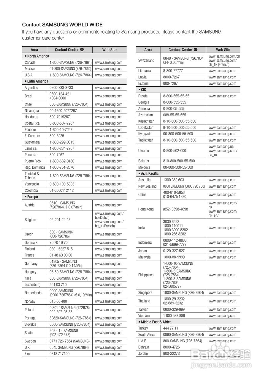 三星BD-C5500高清播放机使用说明书:[7]