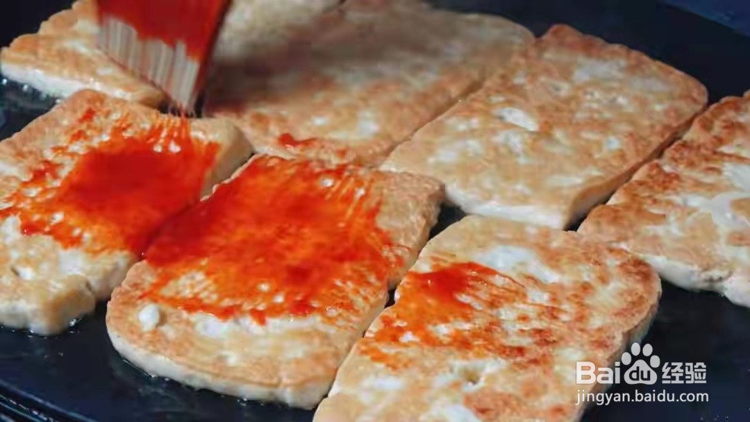 香煎豆腐的做法