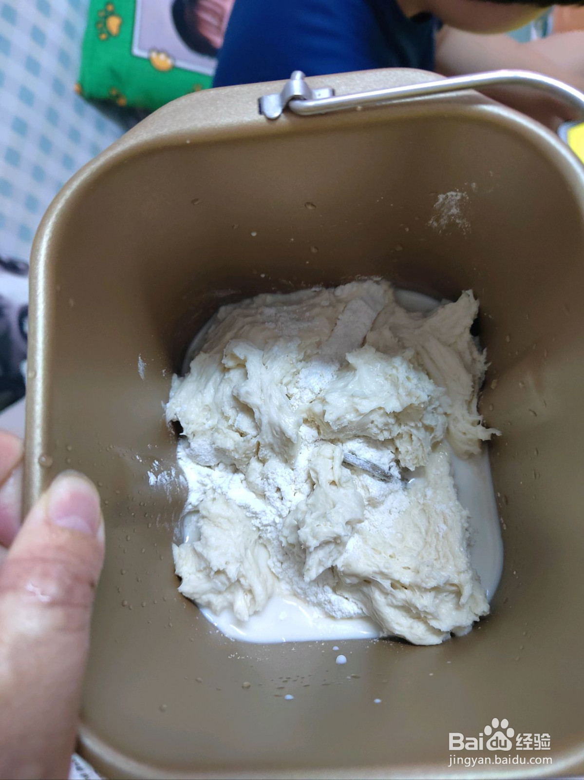 牛奶手撕吐司的做法