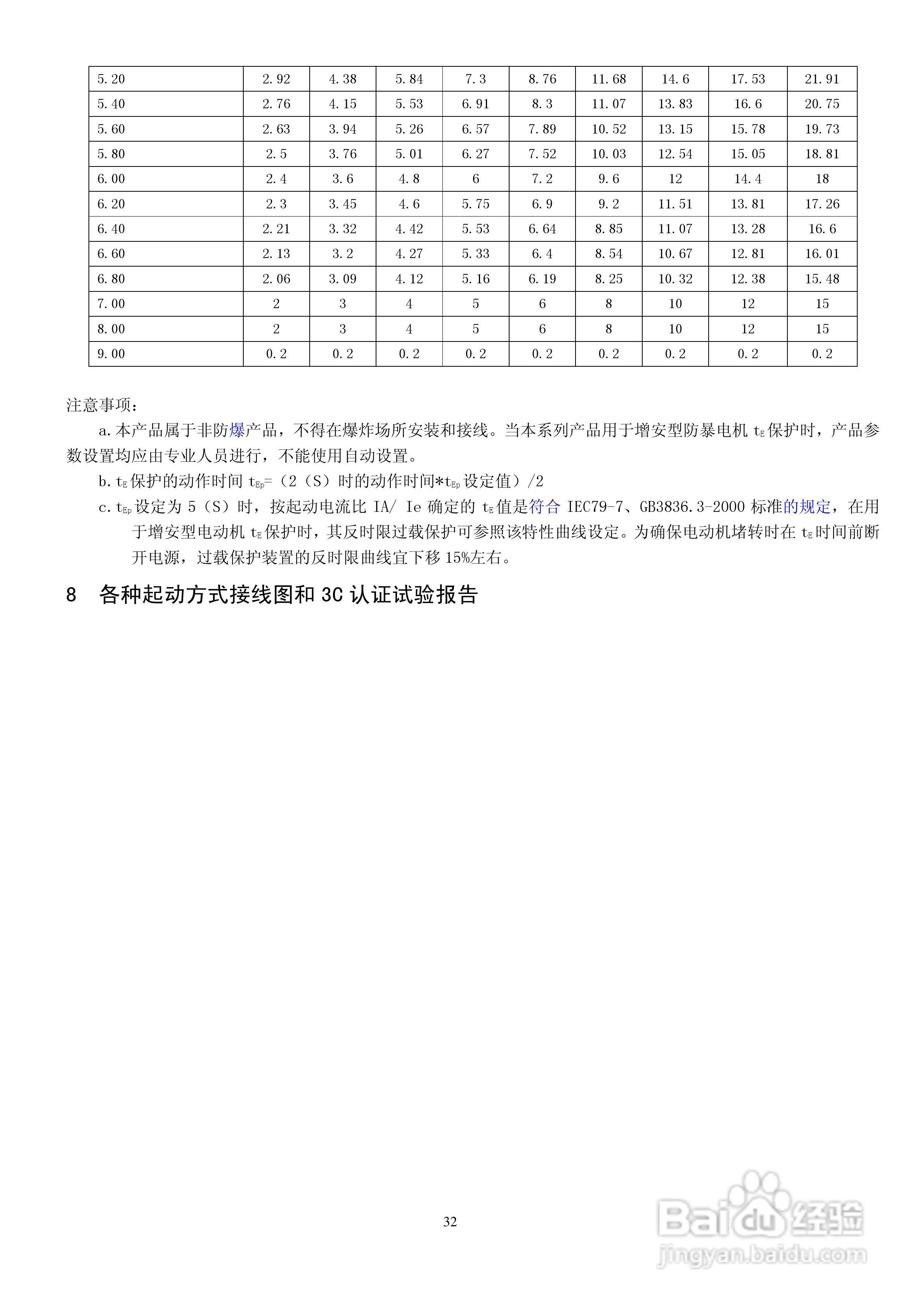 ARD3电动机保护器使用说明书:[4]