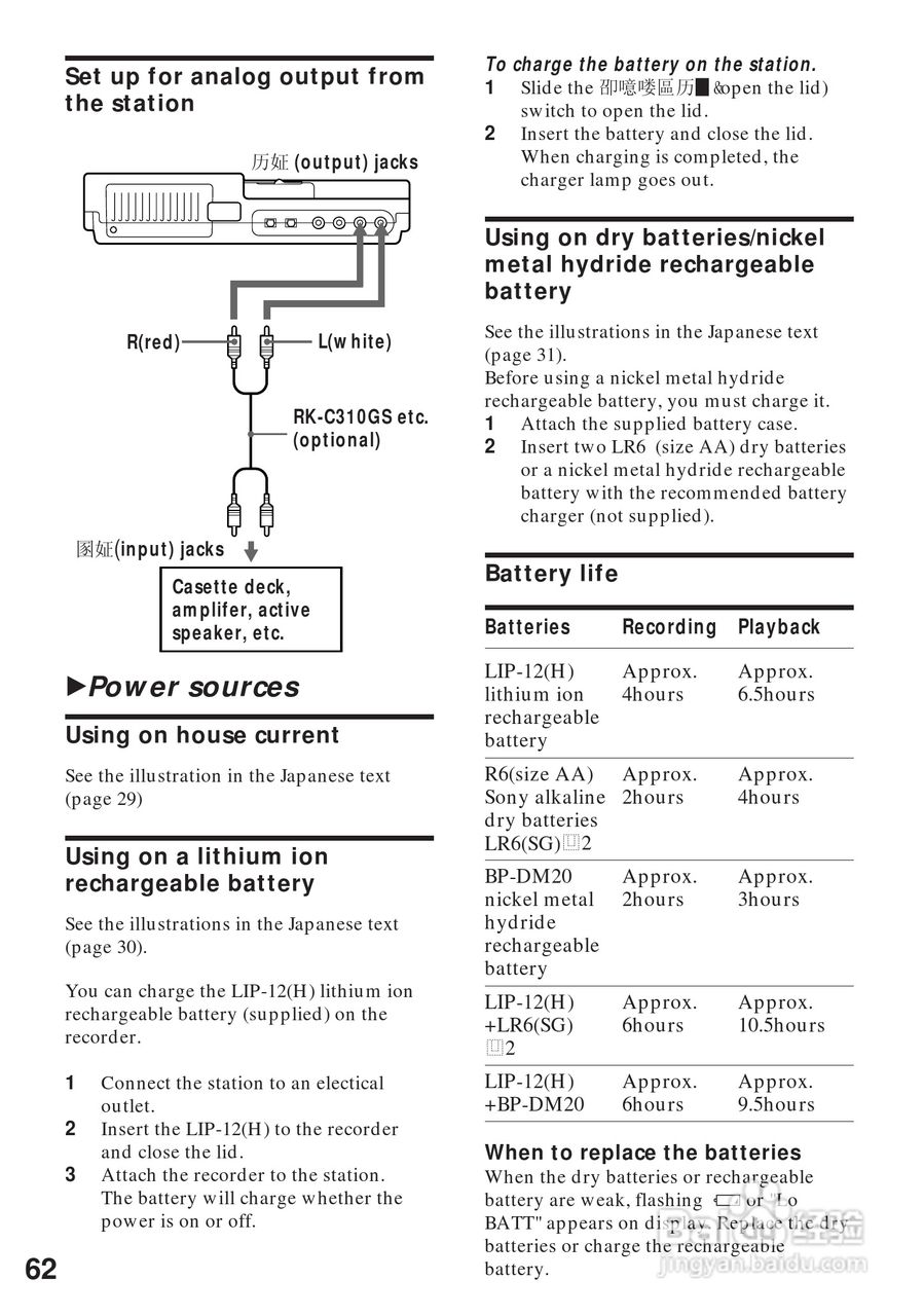 SONY MZ-R4ST MD随身听使用说明书:[7]
