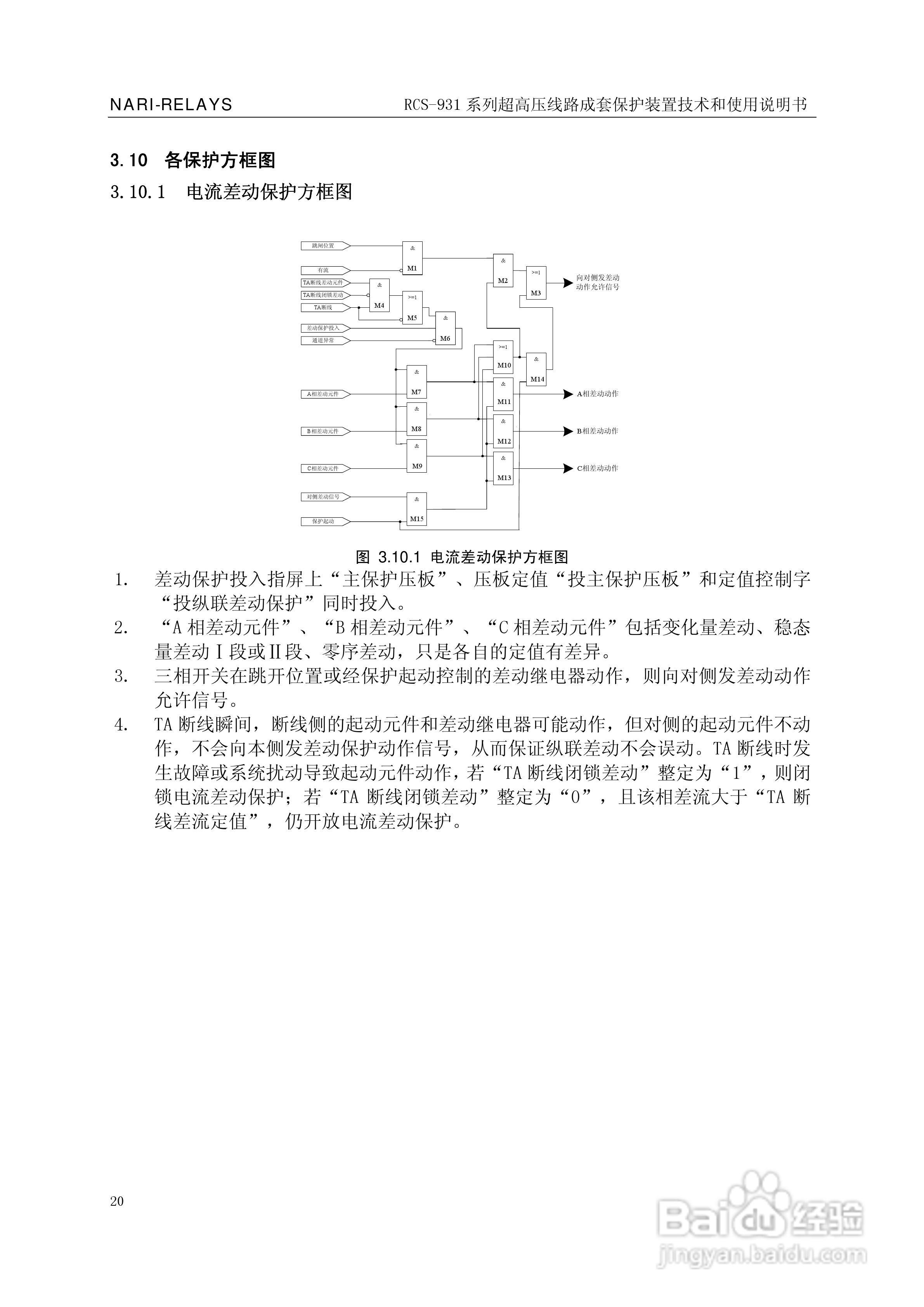 RCS-931超(特)高压输电线路电流差动保护装置说明书:[3]