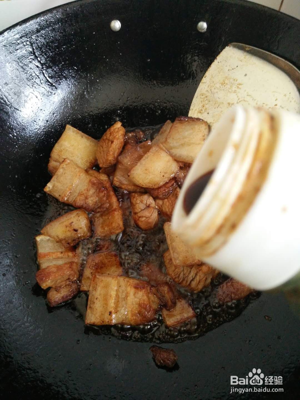 千张结烧五花肉——花式私房菜。