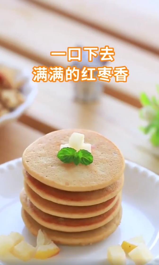 红枣松饼怎么做简单又好吃？