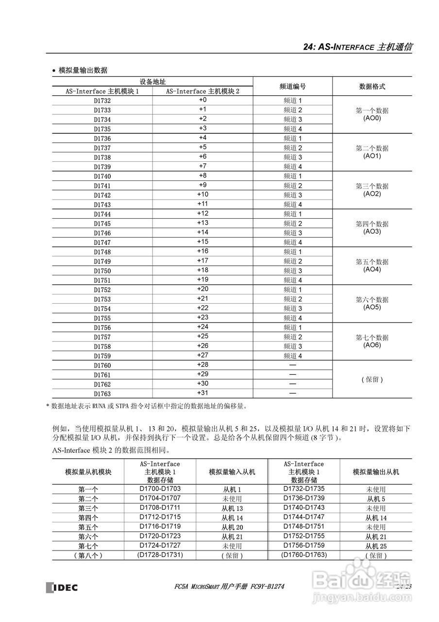 FC5A型可编程控制器_显示器使用说明书:[30]