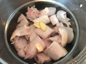 雪豆蹄花怎么做