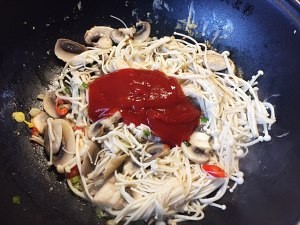 教你怎么做最省事的金针菇肥牛