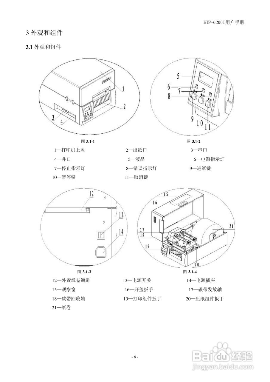 新北洋BTP-6200I标签打印机用户手册:[1]