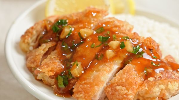 泰式薄荷脆皮鸡