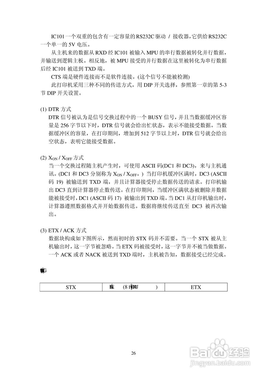 Star 针式打印机AR-3200技术说明书:[3]