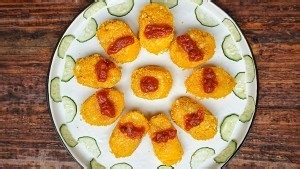 香蕉脆脆的做法