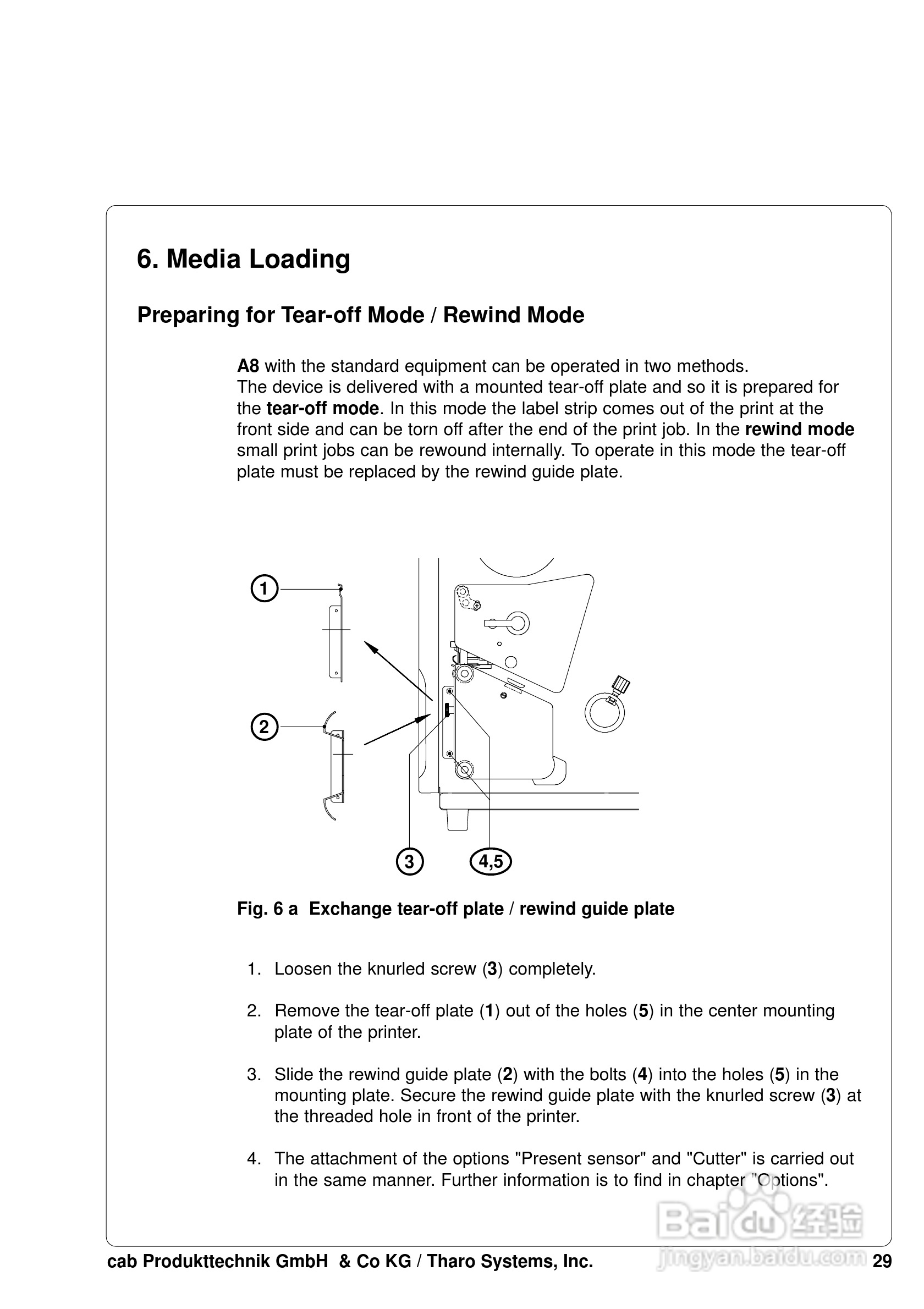cab A8200打印机使用说明书:[3]