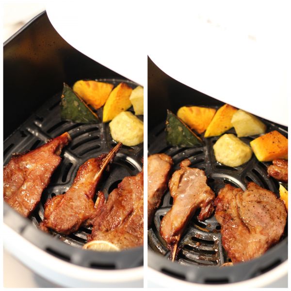 柠香法式烤羊排