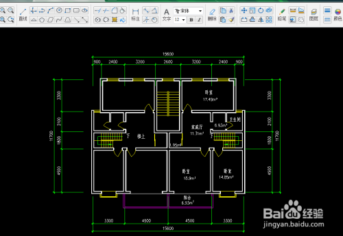 如何使用迷你CAD软件进行画图