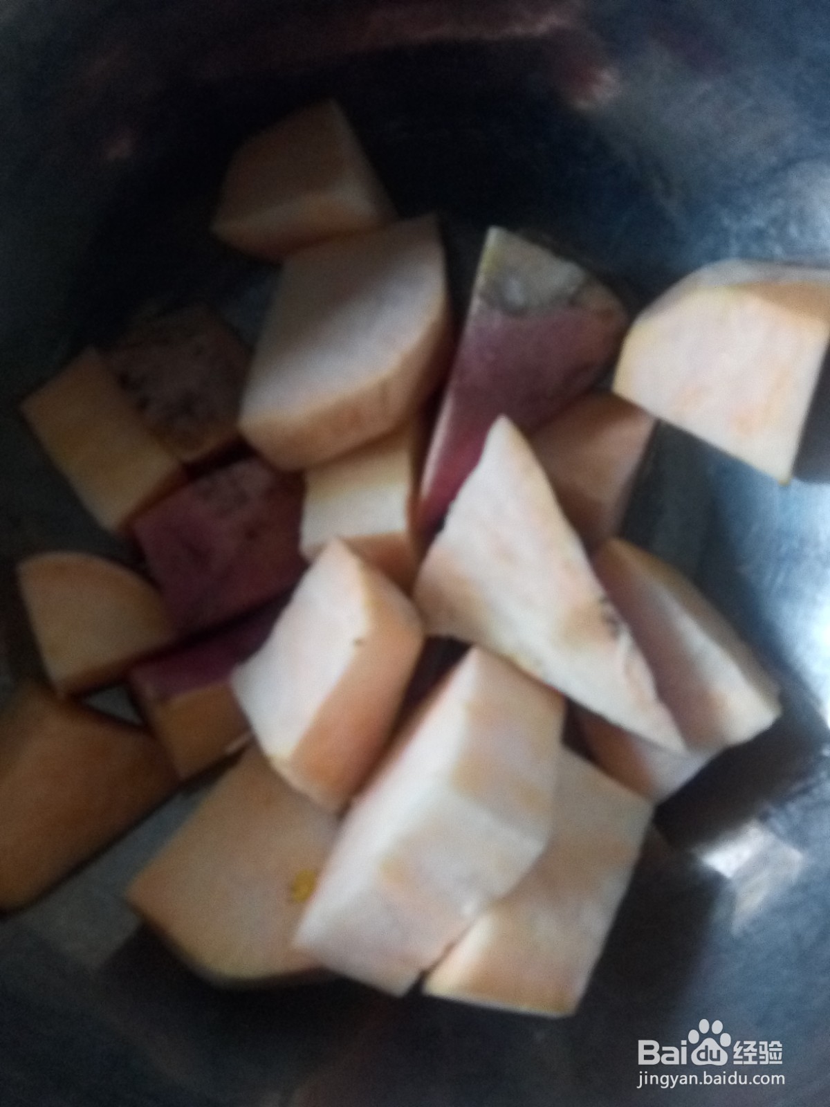 南瓜地瓜炖土豆