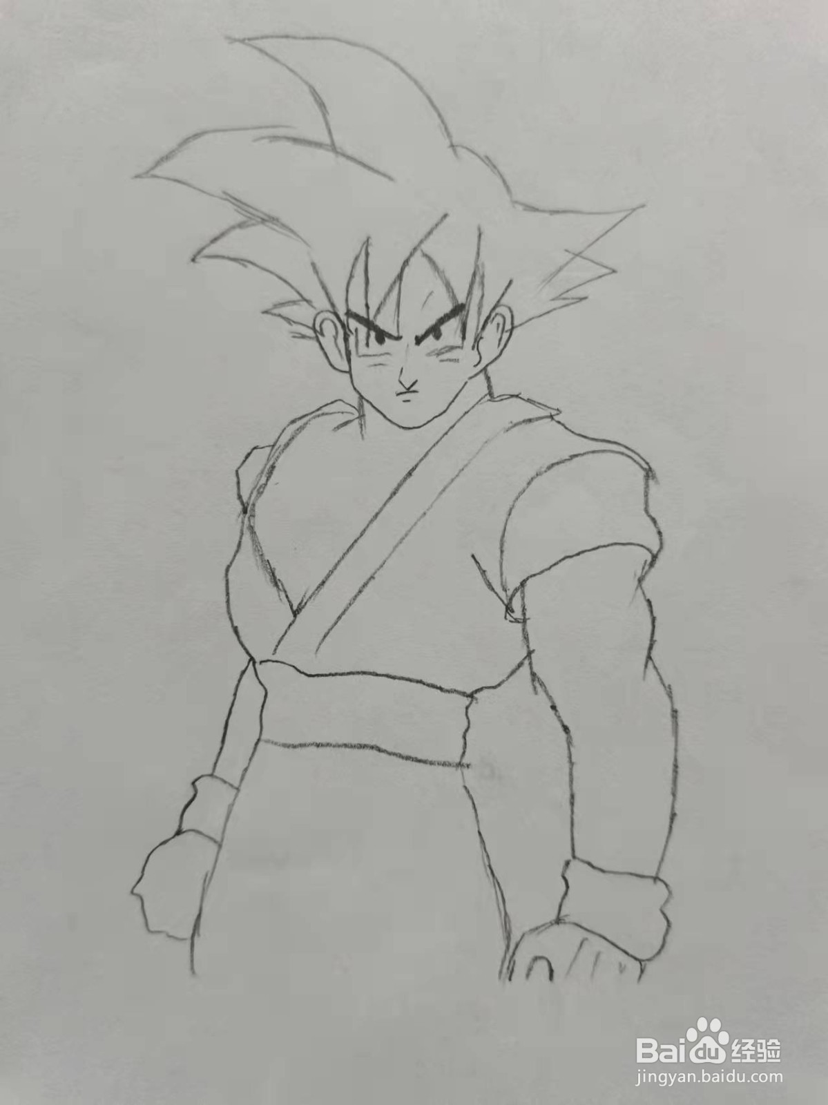 动画人物七龙珠简笔画